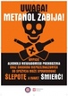 UWAGA! METANOL ZABIJA!