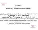 Uwaga !!! Mieszkańcy Mirosławia...