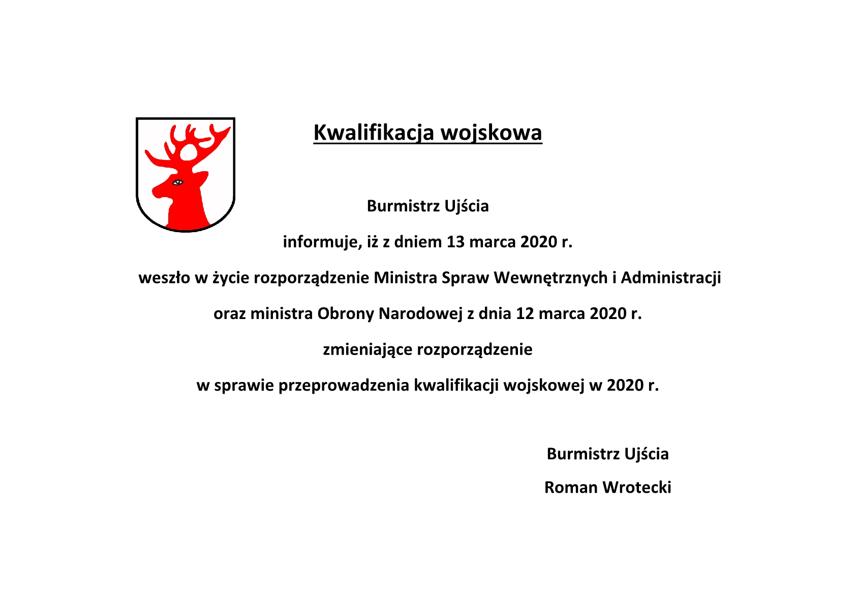 Kwalifikacja wojskowa